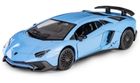 Daffi, RMZ City, Lamborghini Aventador LP750-4 Superveloce, pojazd, model metalowy, niebieski, 1:32