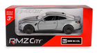 Daffi, RMZ City, Porsche 930 Turbo 1975-1989, pojazd, model metalowy, srebrny, 1:32