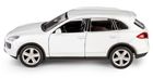 Daffi, RMZ City, Porsche Cayenne, pojazd, model metalowy, biały, 1:32