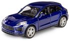 Daffi, RMZ City, Porsche Macan S 2019, pojazd, model metalowy, niebieski, 1:40