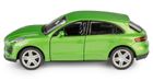 Daffi, RMZ City, Porsche Macan S, pojazd, model metalowy, zielony, 1:32