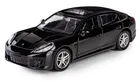 Daffi, RMZ City, Porsche Panamera Turbo, pojazd, model metalowy, czarny, 1:42