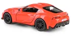 Daffi, RMZ City, Toyota Supra 2020, pojazd, model metalowy, czerwony, 1:36