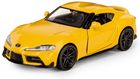 Daffi, RMZ City, Toyota Supra 2020, pojazd, model metalowy, pomarańczowy, 1:36