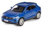 Daffi, RMZ City, Volkswagen T-Rock, pojazd, model metalowy, niebieski, 1:32