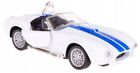 Daffi, Shelby Cobra, pojazd, model metalowy, biały, 1:32, 1 szt.