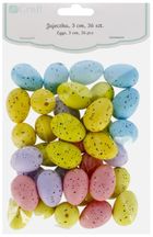 Dalprint, jajko przepiórcze, ozdoba Wielkanocna, 3 cm, 36 szt.