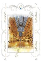 DaVinci, karnet z kopertą, Wnętrze Galerii Mediolan, 12-18 cm