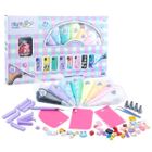 Decoden, tęczowy zestaw z kremową masą 3D do dekoracji, zestaw kreatywny