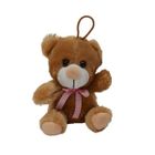 Deef, miś siedzący z kokardą, maskotka, 16 cm, 1 szt.