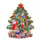 Dekoracja papierowa, Choinka 3D, 40 cm