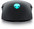 Dell, Alienware Tri-Mode Gaming, bezprzewodowa mysz, AW720M, Dark Side of the Moon