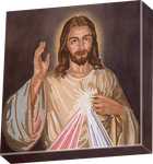 Diamond Dotz, diamentowa mozaika, religijna, Jezu Ufam Tobie