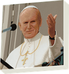 Diamond Dotz, diamentowa mozaika, religijna, Papież Jan Paweł II