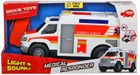 Dickie, ambulans, biały, 30 cm
