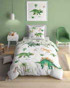 Dinozaury, 2-częściowy komplet pościeli, 140-200 cm