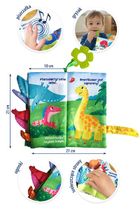 Dinozaury. Książeczka sensoryczna