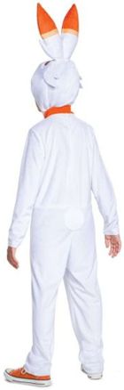 Disguise, Pokemon, Scorbunny, strój karnawałowy, kigurumi, białe, 126-136 cm, 7-8 lat