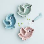 Done By Deer, Birdee, talerzyk na przekąski z przyssawką, blue