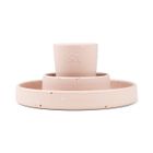 Done by Deer, Confetti, silikonowy zestaw obiadowy, powder