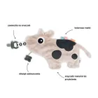 Done By Deer, Krówka Dotti, kocyk przytulanka dla niemowlaka, sand