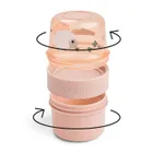 Done By Deer, Tiny Farm, pojemnik na przekąski, dwustronny, rozmiar S, powder