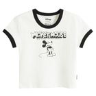 Dopasowany t-shirt z nadrukiem Myszka Miki NOWEAR