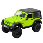 Double E, Jeep Wrangler Rock Crawler, pojazd terenowy zdalnie sterowany, 1:14, zielony