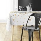 Douceur D'intérieur, Constellation, obrus ze złotymi płatkami śniegu