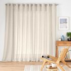 Douceur d'intérieur, szeroka zasłona na przelotkach, efekt lnu, Carlin