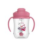 Dr Brown's, Pierwsza Słomka, kubek, różowy, 6m+, 270 ml