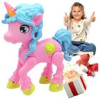 Dragon i Toys, mały jednorożec, różowy, zabawka interaktywna