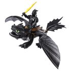 Dragons, Szczerbatek i Czkawka, zestaw figurek smoka z wikingiem