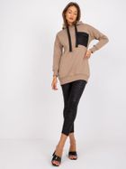 Dres damski, beżowy, Ex Moda