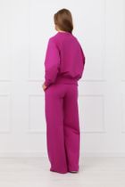 Dres damski, fioletowy, Margo, Italian Fashion