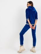 Dres damski, welurowy, niebieski, Relevance