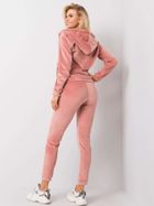 Dres damski, welurowy, różowy, Relevance