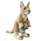 Dubi, Kangur z młodym, maskotka, 30 cm