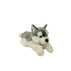 Dubi Plusz, Pies husky leżący, maskotka, 61 cm