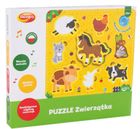 Dumel Discovery, zwierzątka, miękkie puzzle dźwiękowe