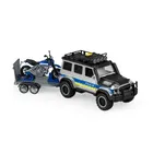 Dumel, Flota Miejska, Pojazdy policyjne, suv z motocyklem na lawecie