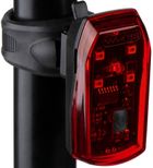 Dunlop, lampka rowerowa tylna, 5 LED