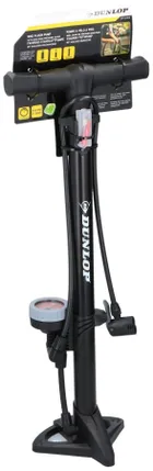 Dunlop, pompka rowerowa z manometrem
