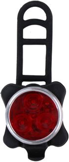 Dunlop, tylne światło rowerowe, 3 LED, USB