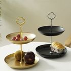 Dwupoziomowa patera, czarna