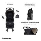 Easywalker, Buggy XS, wózek spacerowy, Night Black