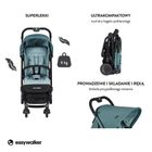 Easywalker, Buggy XS, wózek spacerowy, Ocean Blue