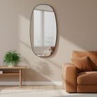 Edaxo, Ovyn, lustro wiszące, owalne, 60-32 cm