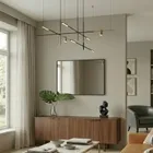 Edaxo, Skarp, lustro wiszące, prostokątne, 60-80 cm