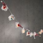 Edelman, Luca, lampki girlanda, skrzaty mikołaje, ciepły biały, 12 szt.